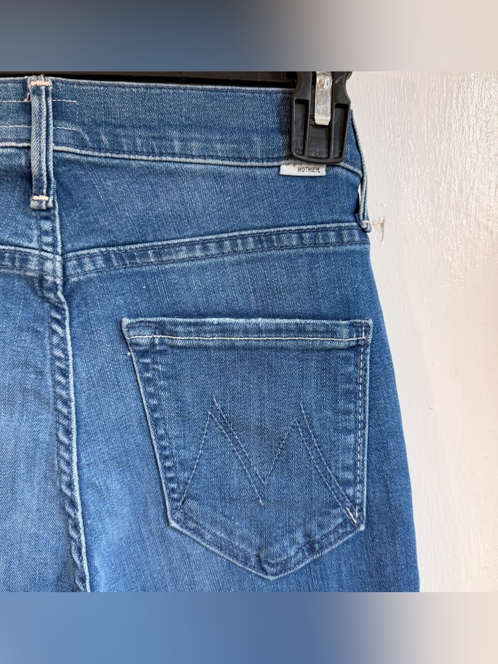 Mother Mid Rise Dazzler Ankle Wish On A Star Jeans Size 23 - Picture 10 of 11
